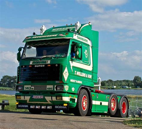 Scania 143m 420 Scania Trucks Sweden Pinterest