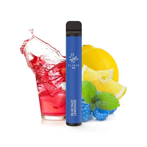 Comprar Vape Desechable Elf600 Blue Raspberry Lemonade 20mg Elf Bar