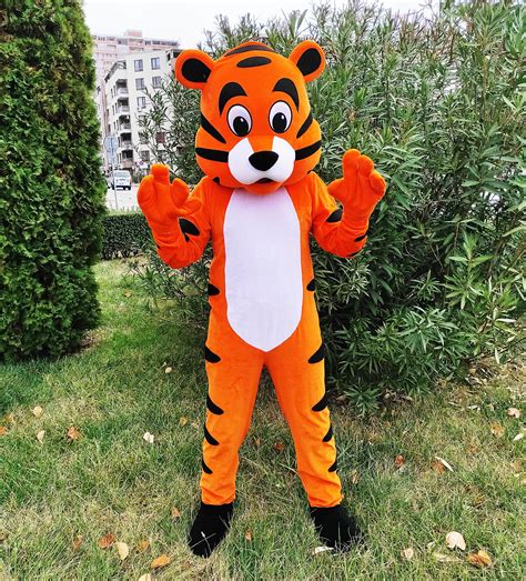 Tiger Mascot Costume, Adult Mascot Costume, Party Mascot Costume, Event ...