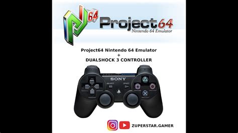 Emulador Project64 Control Dualshock 3 Zuperstar Gamer Youtube