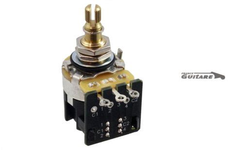 Cts K Audio Potentiometer Dpdt Push Pull Switch