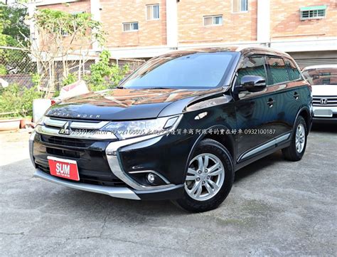 Mitsubishi 三菱 Outlander 2018年OUTLANDER 2 4L ACC定速 自動跟車定速 超優質休旅