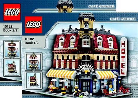 BrickLink - Set 10182-1 : Lego Cafe Corner (Café Corner) [Modular ...