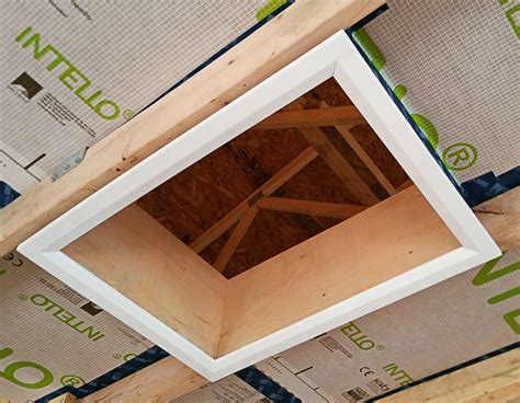 Urban Rustic Installing An Airtight Attic Hatch Greenbuildingadvisor