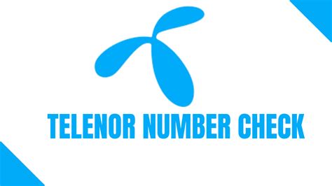 How To Check Telenor Number 2024 Easy Steps