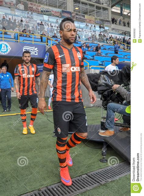 FC Shakhtar Players are Going To the Field Editorial Photography ...