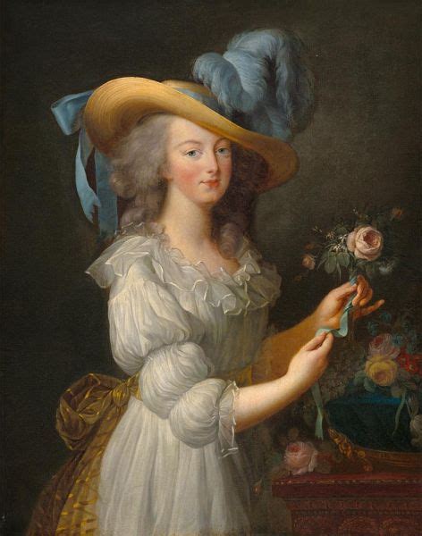 Marie-Antoinette en Chemise | Elisabeth-Louise Vigee Le Brun | Painting ...