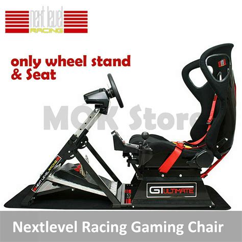 New Next Level Gt Ultimate Racing Simulator Cockpit Gaming Chair Ebay