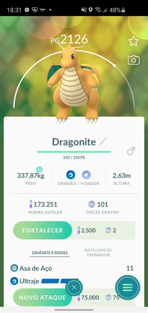 Pessoal Qual O Melhor Ataque R Pido Para Dragonite Pok Mon Go