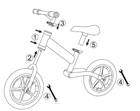 Lorelli Fortuna Balance Bike Instructions