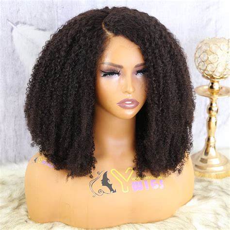 Multi Textured Kinky Curly 13 X 6 Lace Front Wig Ywigs