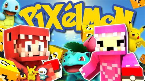 Pixelmon Lucky Block Challenge 1 Minecraft W PinkVacktor YouTube