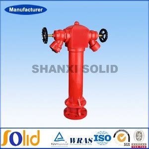 Buy Pillar Fire Hydrant 2 Ways Fire Hydrant Wet Type Fire Hydrant