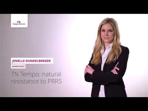 Topigs Norsvin Tn Tempo Natural Resistance To Prrs With Jenelle