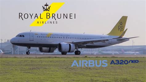 Royal Brunei Airlines A Neo Landing Takeoff At Kaohsiung Youtube