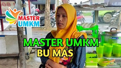 BU MAS UMKM BINAAN LAZISMU YANG JUALAN MENU SARAPAN SEPERTI BUBUR