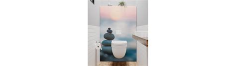 Panneau Wc Galets Zen Carrelage Wc Et Toilette