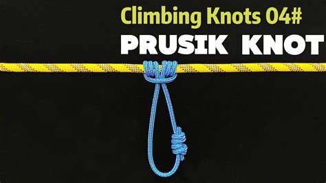 How To Tie The Prusik Hitch Knottips101 Youtube