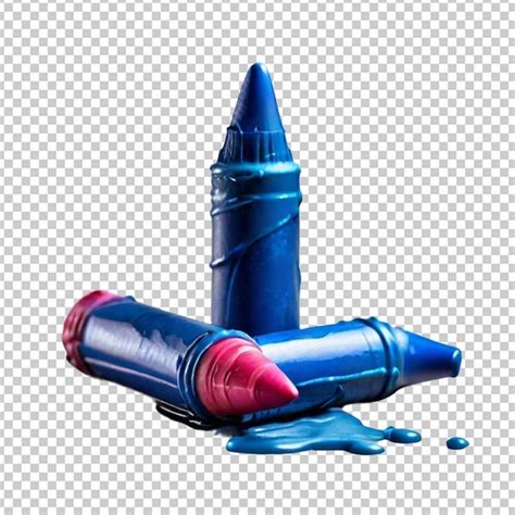 Premium Psd Blue Wax Children39s Crayon