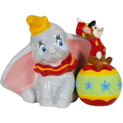 Dumbo And Timothy Mouse Magnetized Salt Pepper Shaker Set From Our