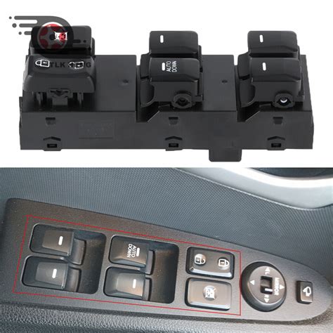 Interruptor De Ventana El Ctrica Master Lhd Pines Para Kia Sportage