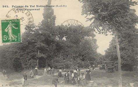 Argenteuil Val Notre Dame Carte Postale Ancienne Et Vue D Hier Et