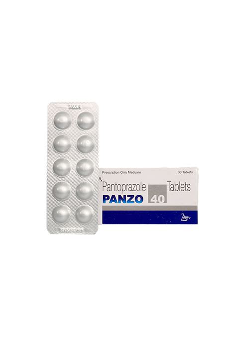 Panzo Pantoprazole 40mg Tab 10 S Lifeplus