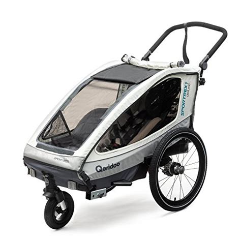 Qeridoo Sportrex 1 Deluxe Kinderanhänger Testsieger im Radmagazin und