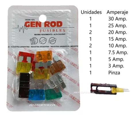 Kit Fusibles Ficha Surtido C Pinza Extract Calidad Gen Rod