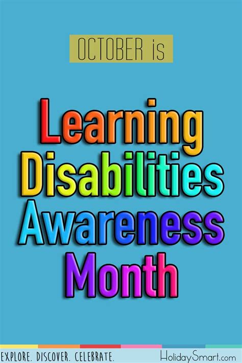 Learning Disability Awareness Month | Holiday Smart