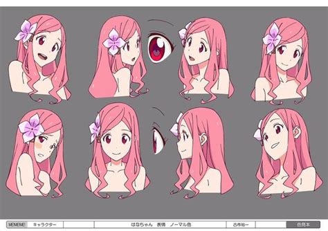 Mememe Anime Character Design Character Design References Character