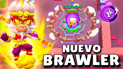 Asi Es Mico El Nuevo Brawler Gratis Sneak Peek De Brawl Stars Youtube