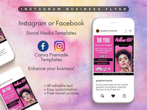 Tag Us Follow Us Instagram Post Template Graphic By Graphicriverart