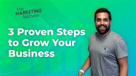 3 Proven Steps To Grow Your Business Youtube