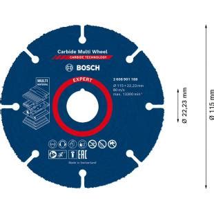 Bosch Expert Carbide Multi Wheel Cutting Disc Mister Worker