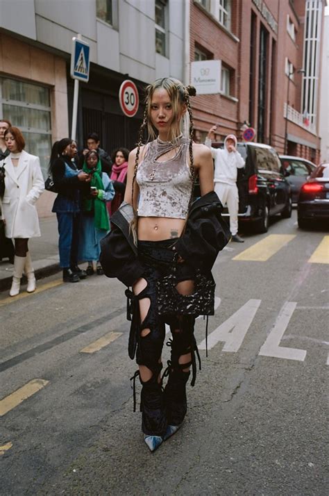 Street Style Paris Fashion Week Aw23 Dazed