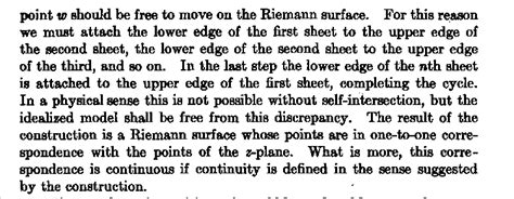 How to understand the Riemann surfaces described by Ahlfors complex analysis - Mathematics Stack ...