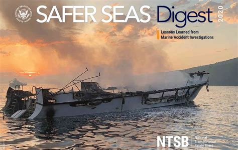 SAFER SEAS DIGEST 2020 – Lessons Learned from Marine Accident Investigations via US NTSB ...