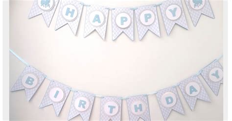 Silhouette Uk How To Create A Layered Birthday Banner