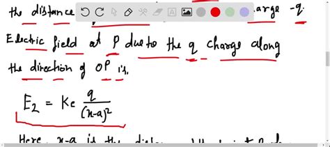 Consider The Electric Dipole Shown In The Figure Belo Solvedlib