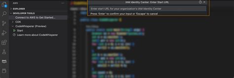 Setting Up Codewhisperer For Enterprise Developers Aws Toolkit For Vs