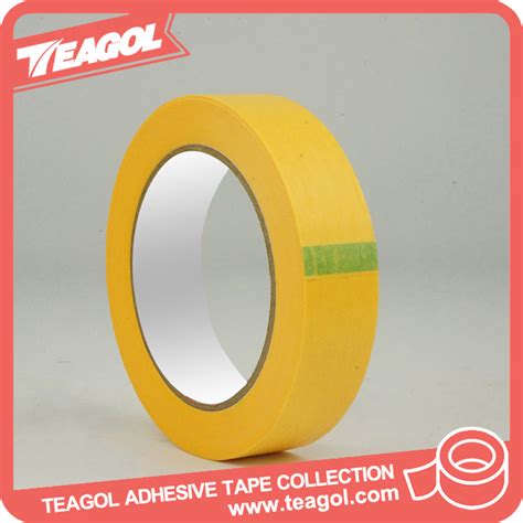 20mm High Temp Yellow Crepe Paper Masking Tape China Masking Tape And