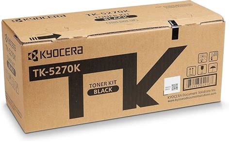 Kyocera TK 5270K Tóner Negro Original KYOTK5270K Tóner Impresora