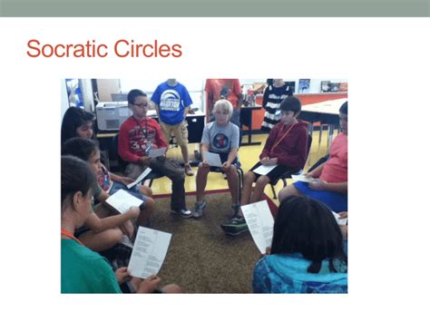 Introducing Students To Socratic Circles