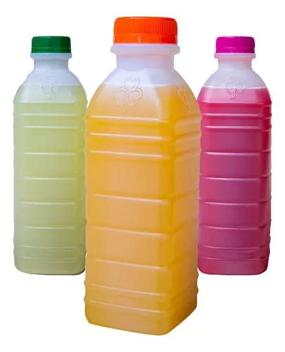 1000 Garrafa Pet Plástica Tampa Lacre 500ml Descartavel