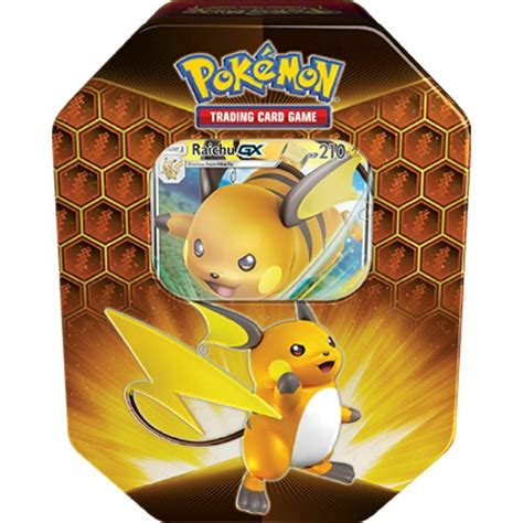 Pokemon Hidden Fates Tin Set Charizard, Gyarados & Raichu - CardFace