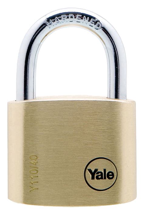 Y110 40 123 Yale Classic Series Outdoor Solid Brass Long Shackle