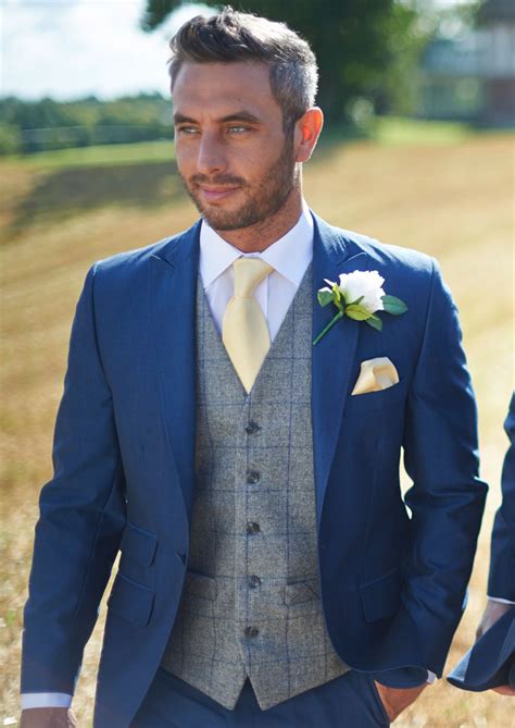 Royal Blue Mohair Lounge Suit | Lounge Suits | Men's Wedding Hire ...