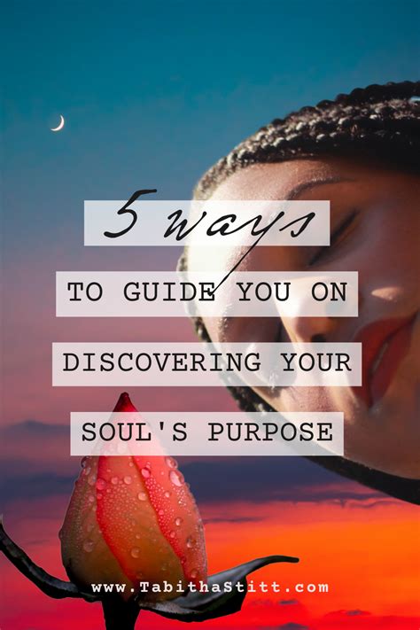 Soul Purpose Tabitha Stitt The Self Help Psychic