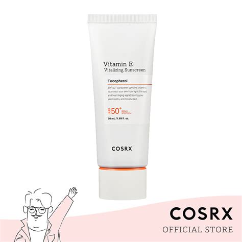 COSRX The Vitamin E Vitalizing Sunscreen SPF 50 50ml Lazada PH